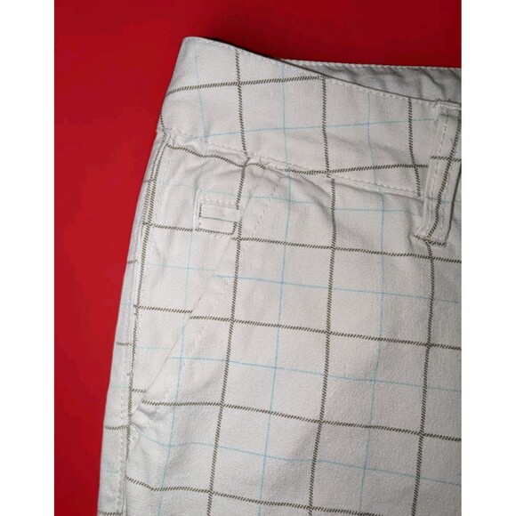 Fox Girls Bermuda Striped White Shorts Size 11 - Picture 5 of 7